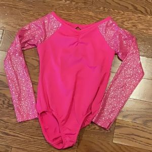 Danskin leotard, gently used, long sleeve, 6/6x